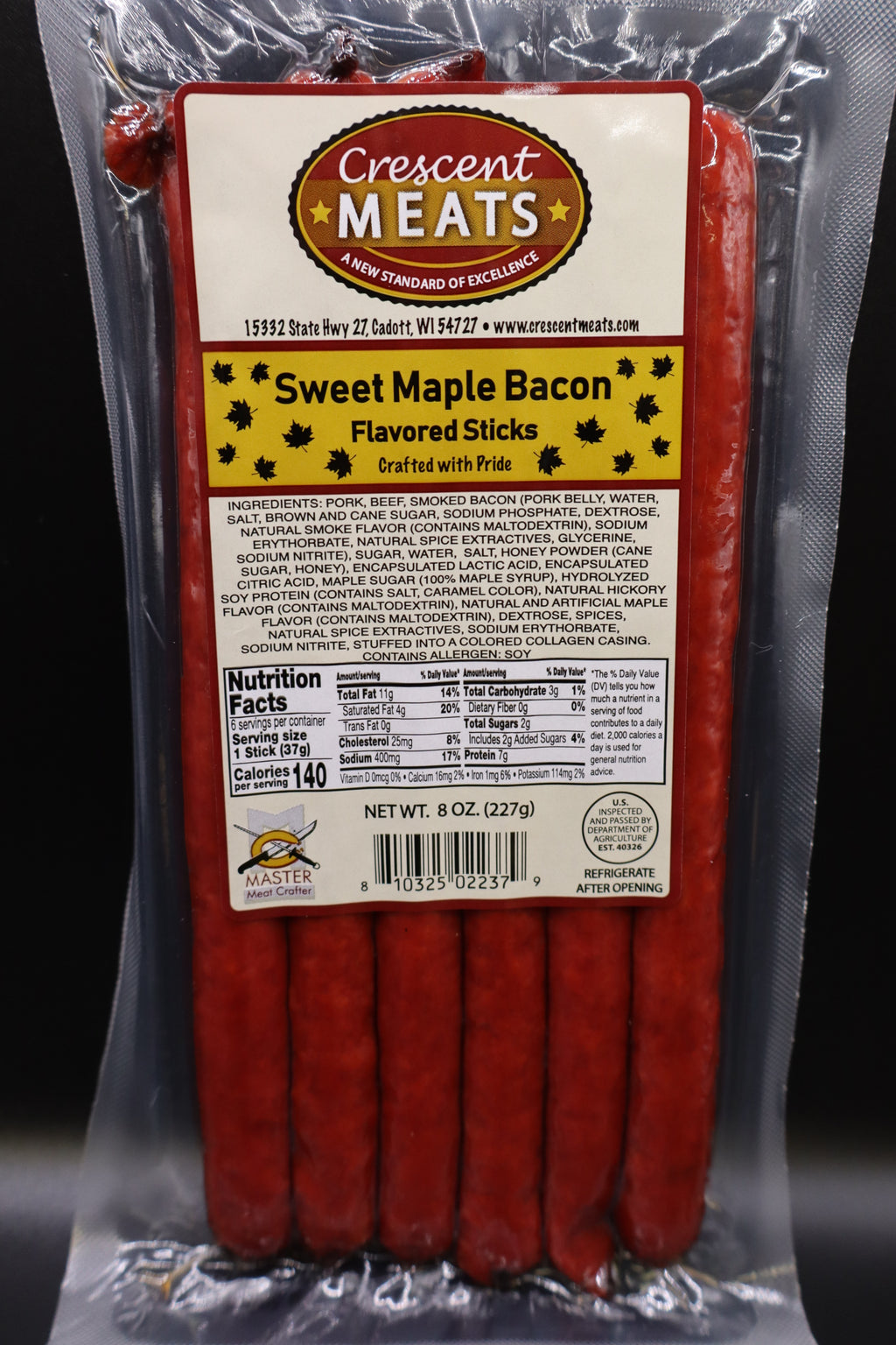Sweet Maple Bacon Sticks